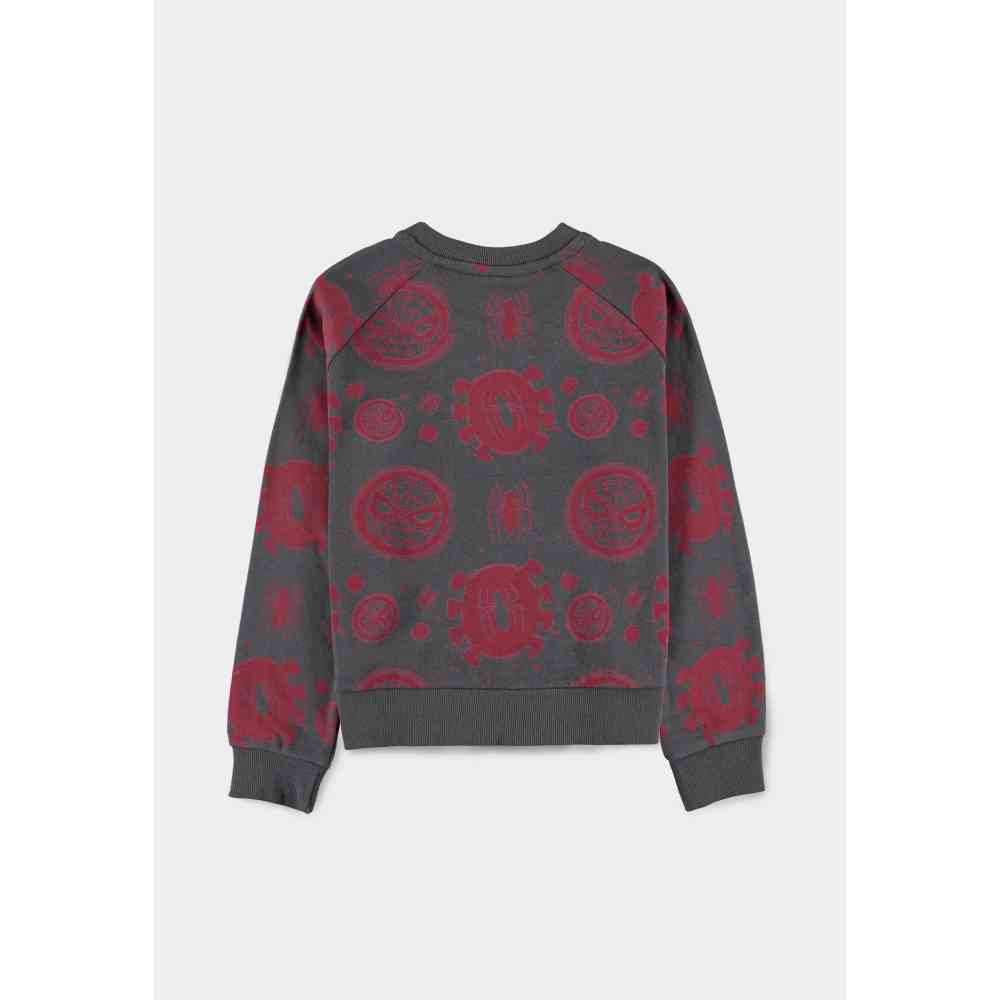 Marvel SpiderMan - Allover Pigment Print Chandail enfants - Gris